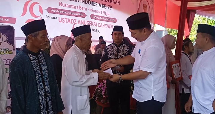 Pemkab Bengkulu Utara Bershalawat Sambut HUT ke-79 RI