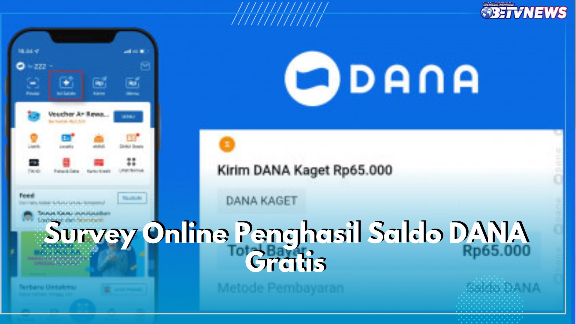 Isi Survey Online Cuan Auto Ngalir ke Dompet DANA, Sat Set Tanpa Syarat Ribet, Klaim Segera!
