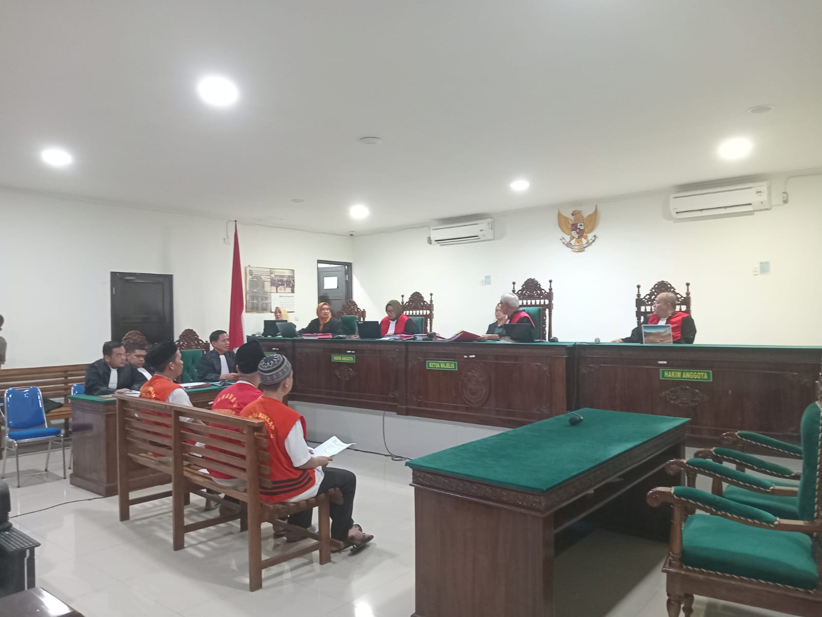 Terdakwa Mafia Bola Asal Banten Jalani Sidang Perdana Kasus Pengaturan Skor Liga 3 Bengkulu