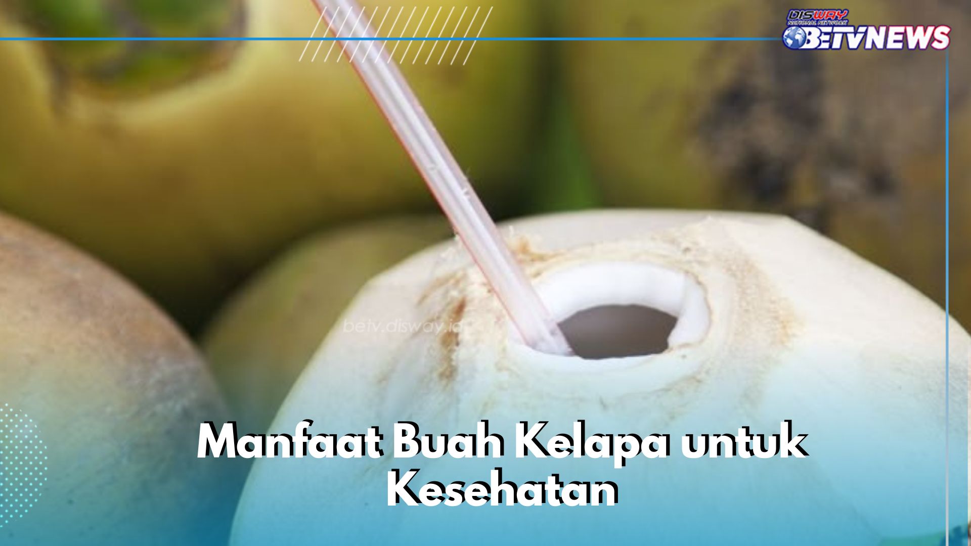 Bisa Membuat Pencernaan Membaik, Cek Manfaat Buah Kelapa di Sini