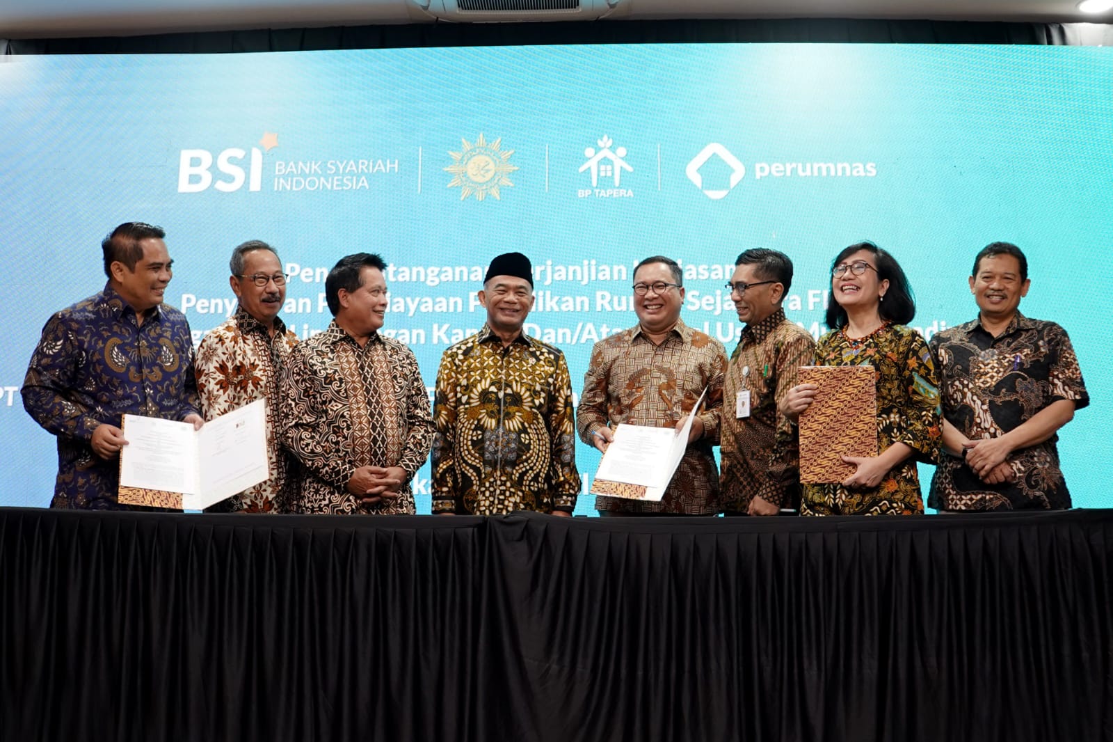 BSI, PP Muhammadiyah, BP Tapera, dan Perumnas Berkolaborasi Penyaluran KPR Syariah