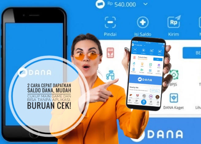 2 Cara Cepat Dapatkan Saldo DANA, Mudah Cukup Main Game dan Bisa Tanpa Aplikasi, Buruan Cek!