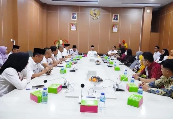 Entry Meeting BPK, Pemkot Bengkulu Target Raih Opini WTP 7 Kali Berturut-turut