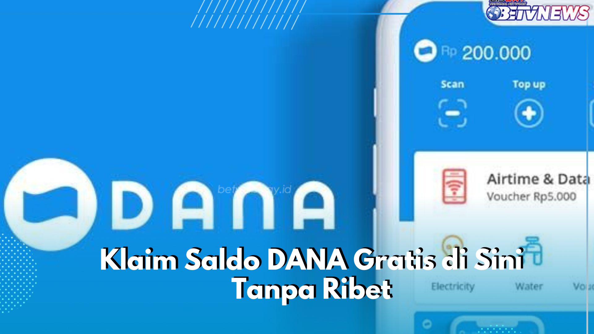 Cek Aplikasi Penghasil Saldo DANA Ini, Bisa Cair Uang Gratis di Sini