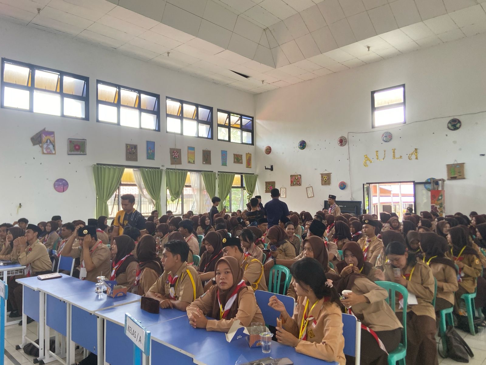 Bentuk Karakter Generasi Muda, Kwarcab 0704 Kota Bengkulu Gelar Pelatihan Pramuka Dasar