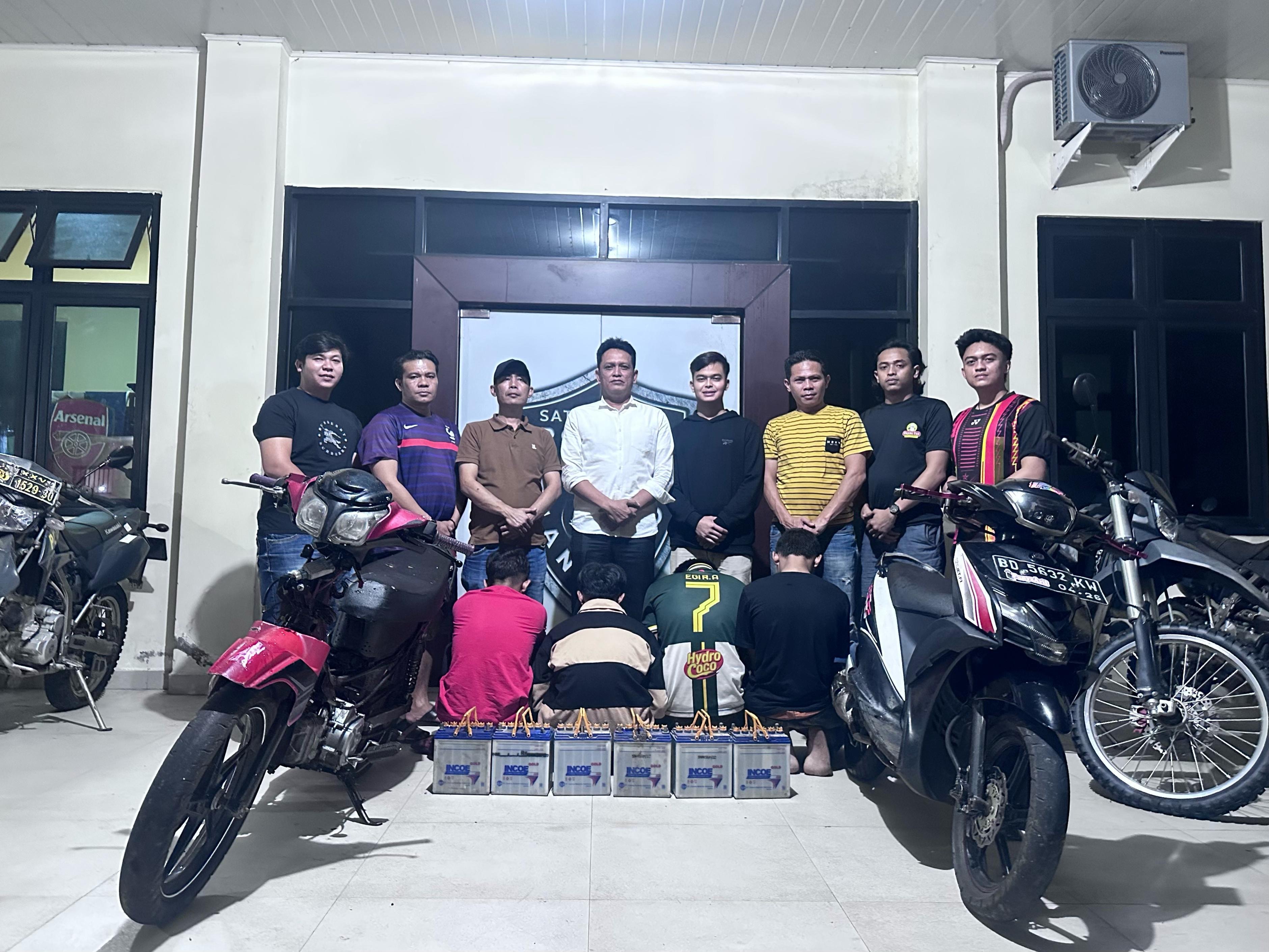 Empat Pelajar Diamankan Opsnal Satreskrim Polres Rejang Lebong Gegara Ini