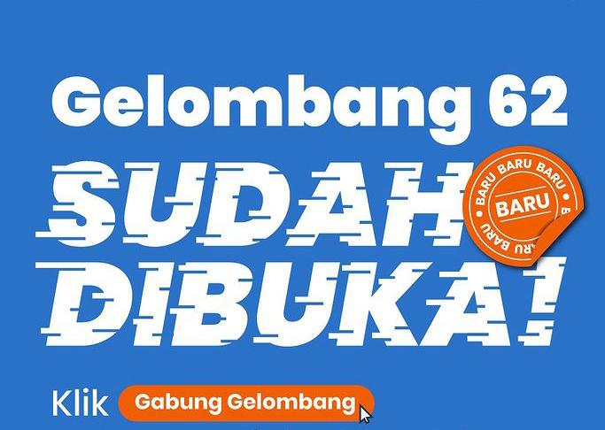 Update Terbaru! Hari Ini Bisa Daftar Gelombang 62 Prakerja 2023, Uang Gratis Rp700 Ribu Siap Masuk Kantong