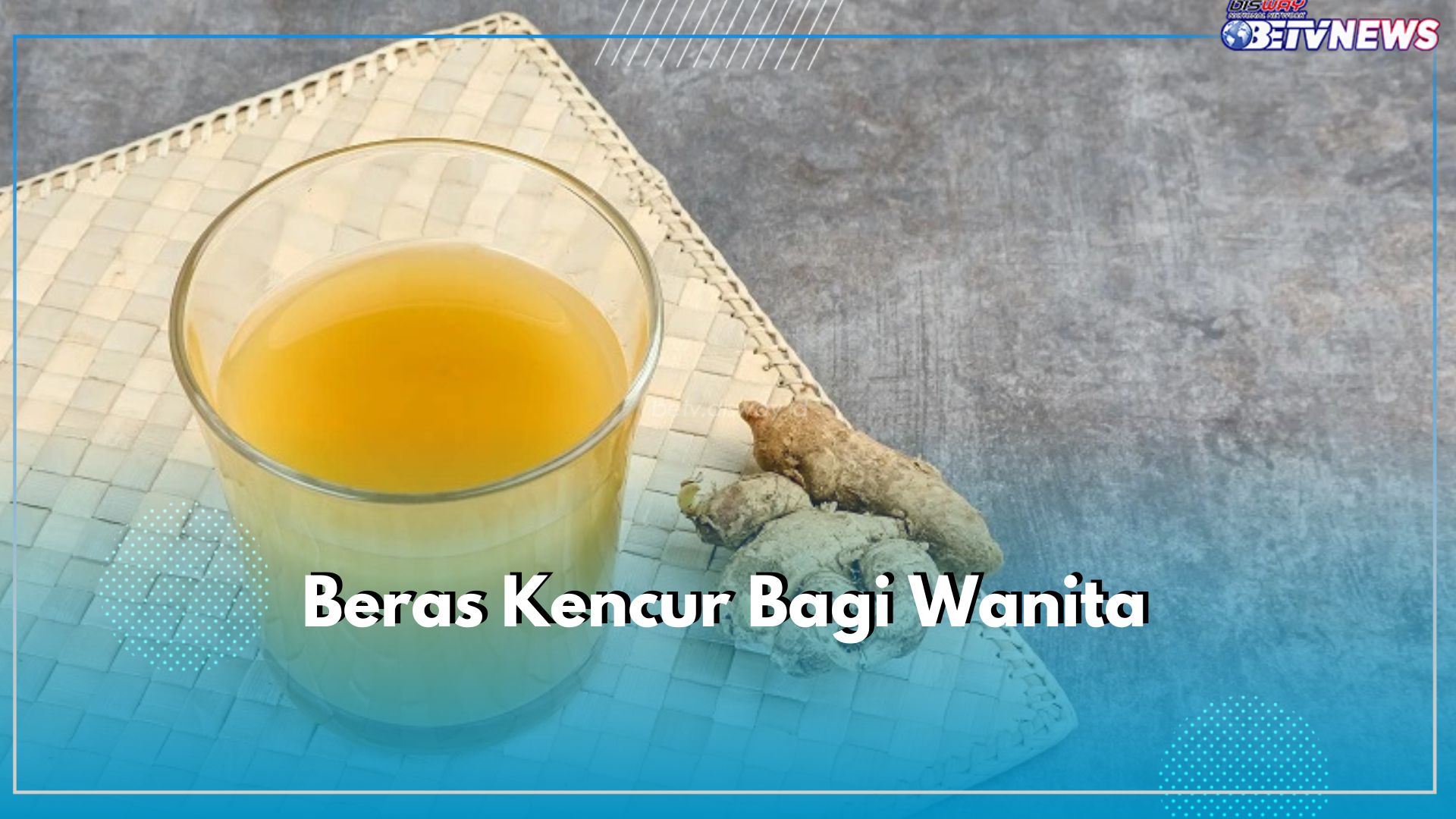 Wanita Wajib Tau! Dapatkan 6 Manfaat Ini dengan Mengonsumsi Beras Kencur Secara Rutin