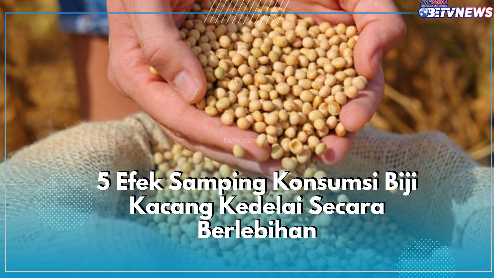Waspadai! 5 Efek Samping Konsumsi Biji Kacang Kedelai Secara Berlebihan