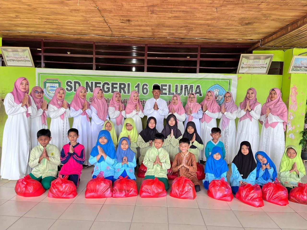 Gerakan Infak Siswa SDN 16 Seluma, Wujud Implementasi Sekolah Laboratorium Pancasila