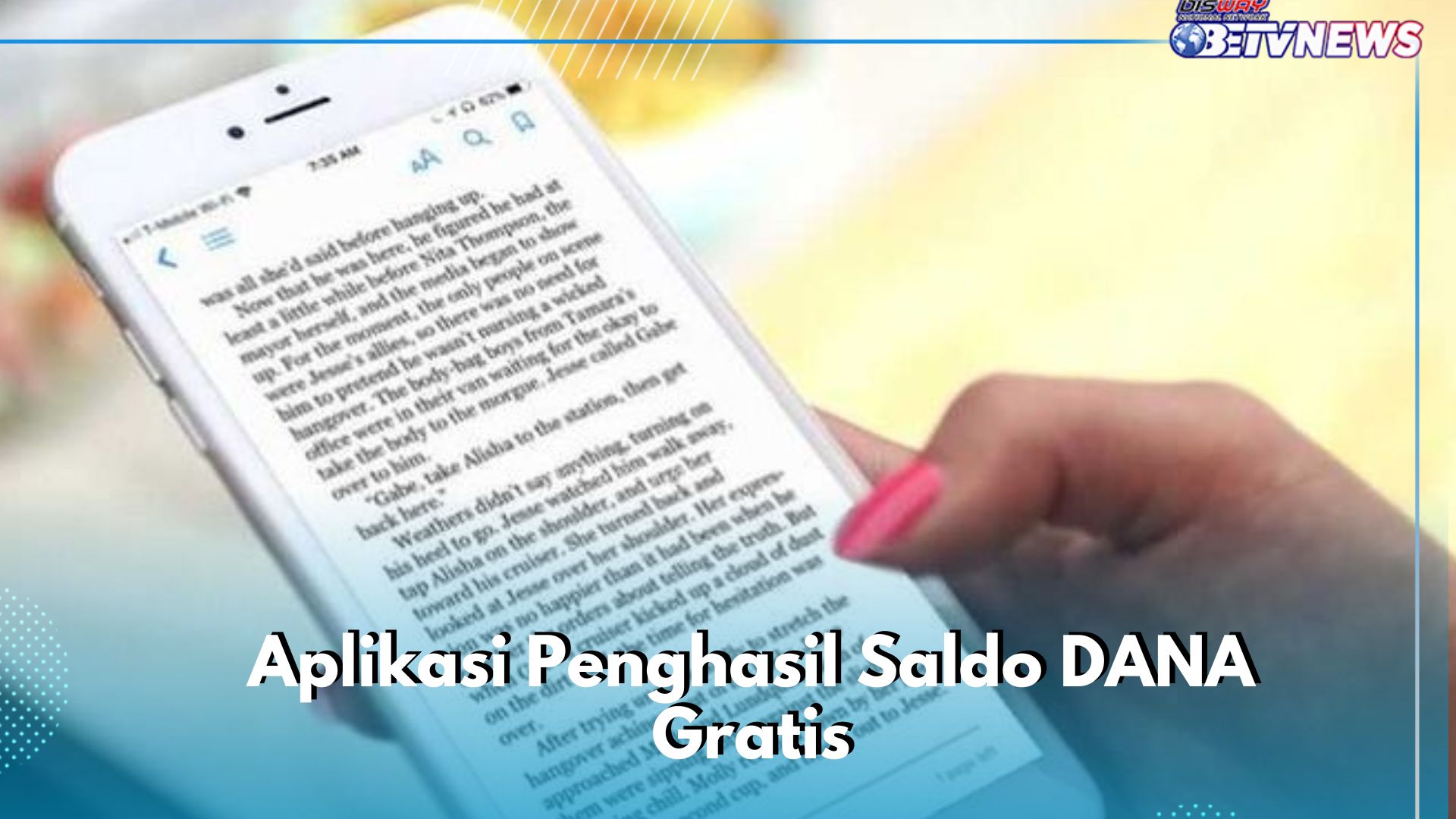 Cair Langsung Saldo DANA hingga Rp150.000, Klaim Uang Gratis Pakai Aplikasi Allnovel Ini