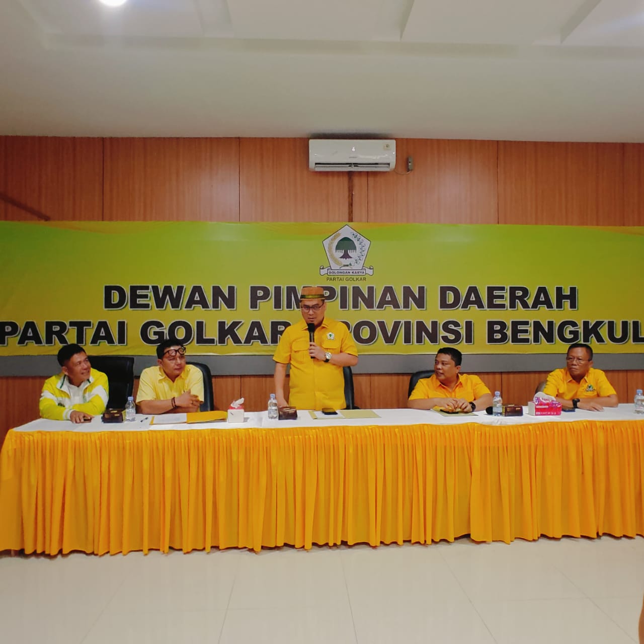 Syamsurachman Didampingi Tomi Edison dan Yudi Harzan Pimpin Partai Golkar Provinsi Bengkulu