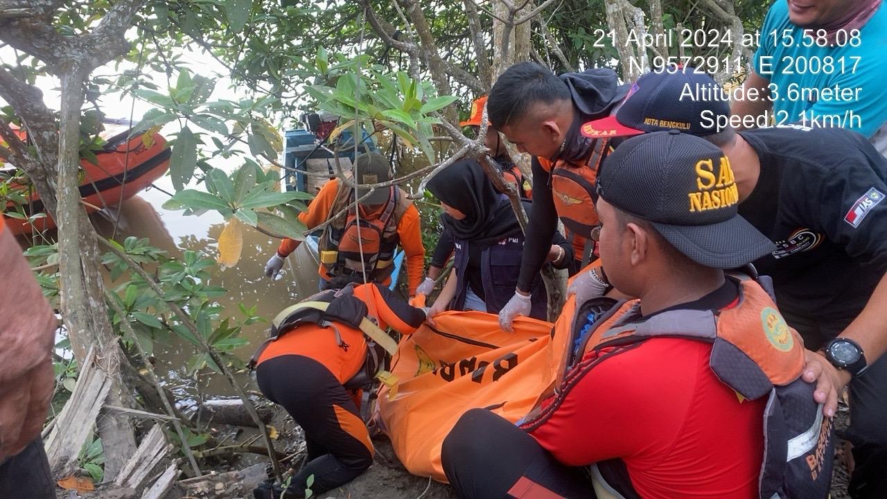 Nelayan Bengkulu Temukan Mayat Tanpa Identitas Mengapung di Muara Jenggalu
