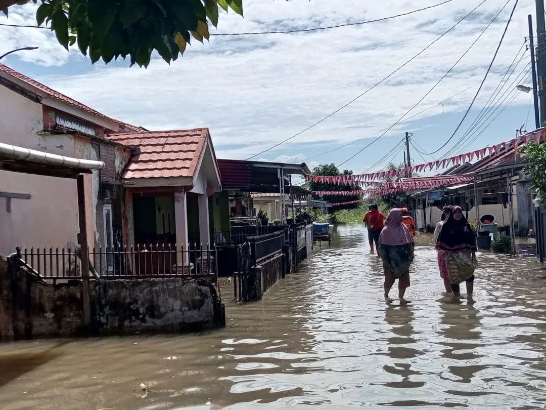 Banjir Rendam Sejumlah Wilayah di Kota Bengkulu, 445 KK Terdampak