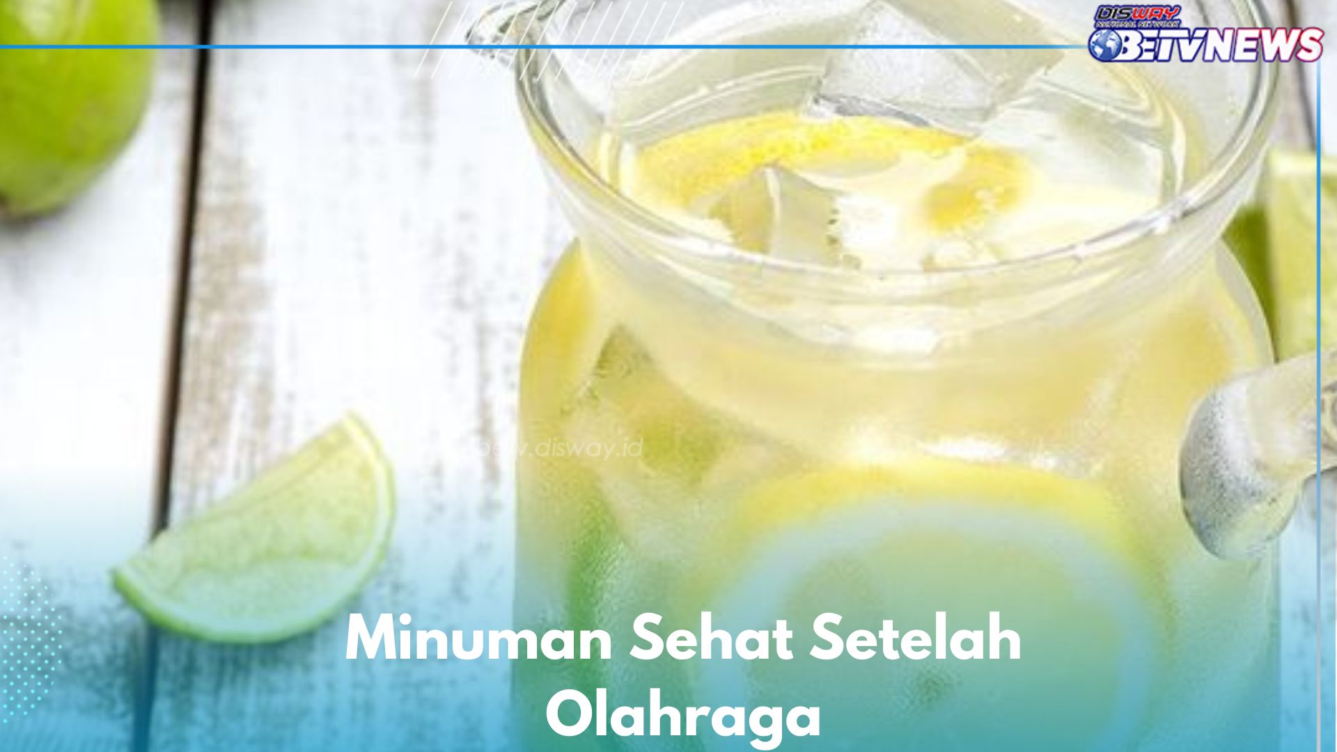 7 Minuman Sehat yang Dianjurkan Setelah Seharian Olahraga, Salah Satunya Konsumsi Air Lemon