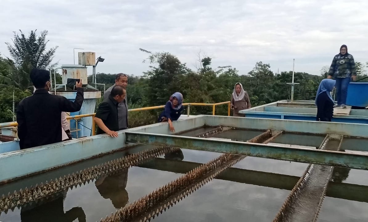 Sidak ke Instalasi Pengolahan Air, Komisi III DPRD Kota Bengkulu: Banyak Temuan di Lapangan
