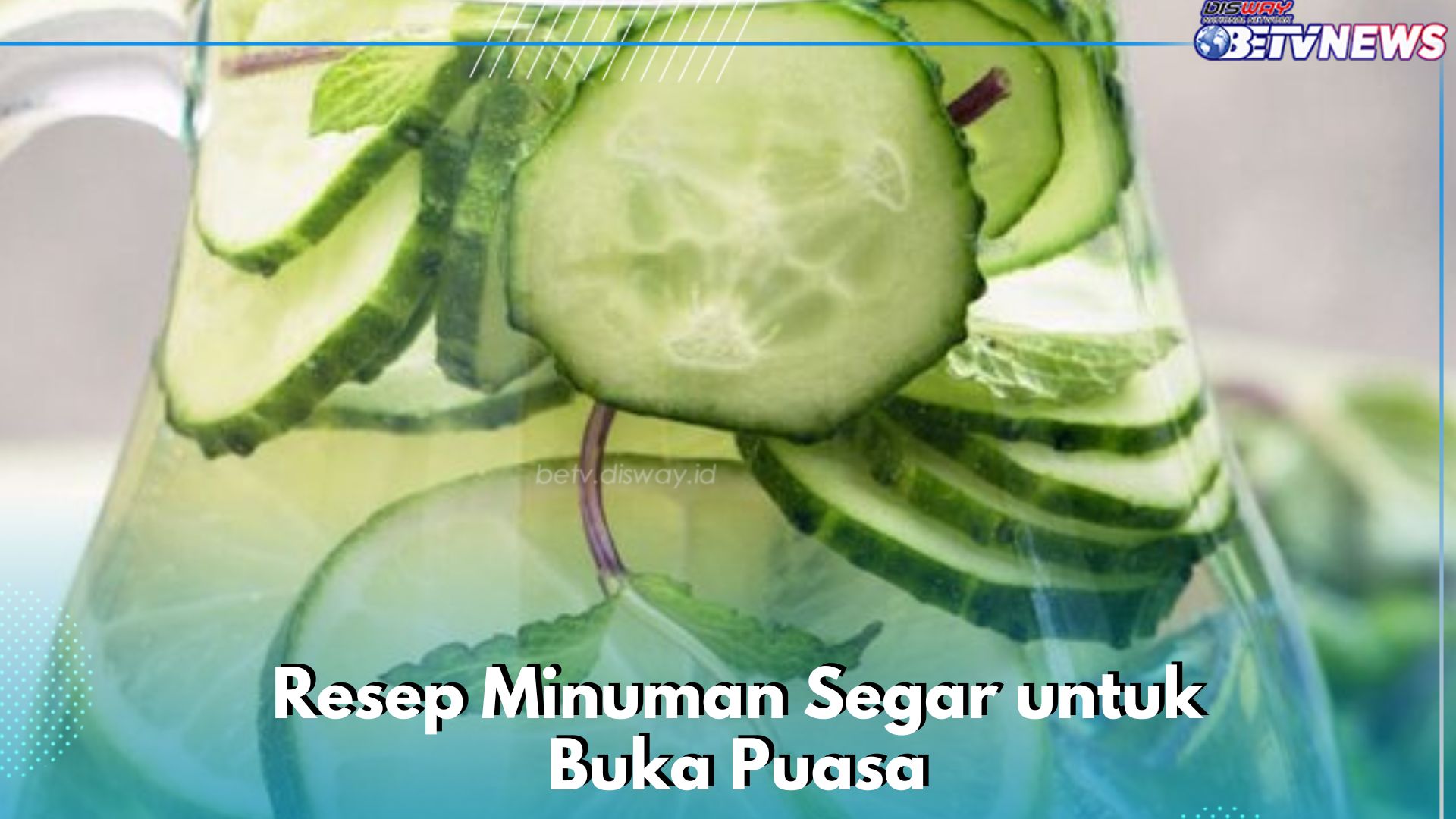 Cobain Resep Minuman Segar Infused Water Ini, Cocok Jadi Menu Buka Puasa