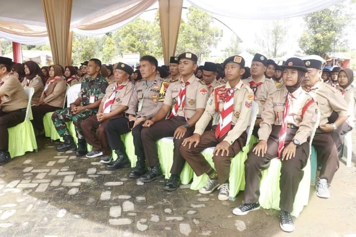 153 Anggota Pramuka Penggalang Tingkat Sekolah se-Kabupaten Seluma Ikuti Perjusami