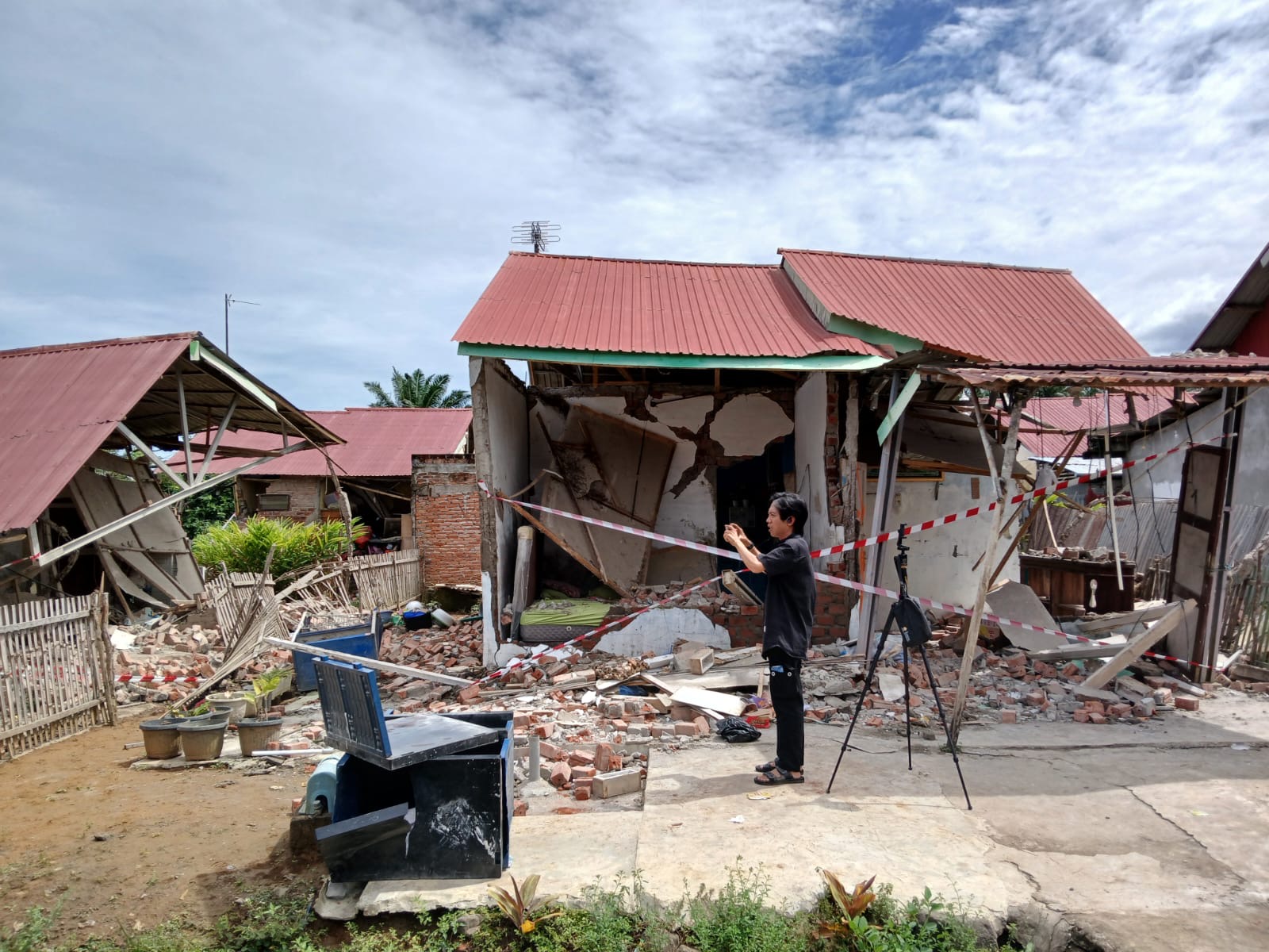 Update Gempa 6,3 Magnitudo Guncang Bengkulu, 152 Rumah Rusak, Terparah di Perum Rafflesia Asri