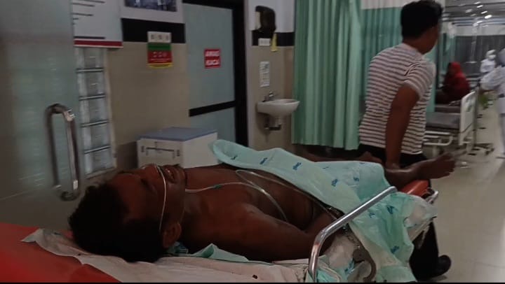 Tantang Polisi Pakai Sajam, Endingnya Nambah Lubang di Kaki