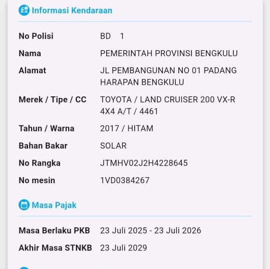 Jangan Gampang Terprovokasi! BD 1 Dipastikan Taat Pajak