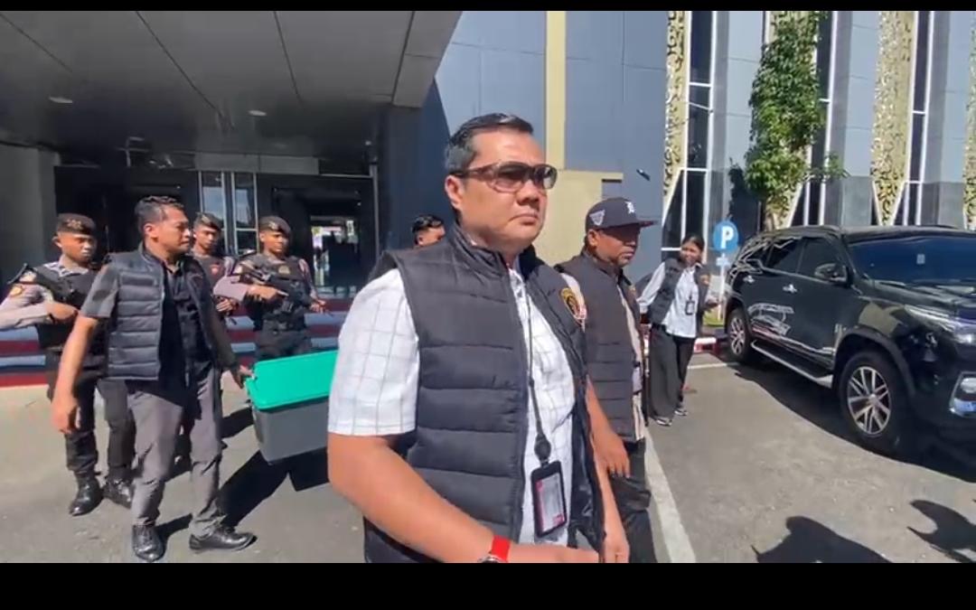 Usut Dugaan Korupsi THL, Subdit Tipidkor Polda Bengkulu Geledah RSKJ Soeprapto dan BKAD