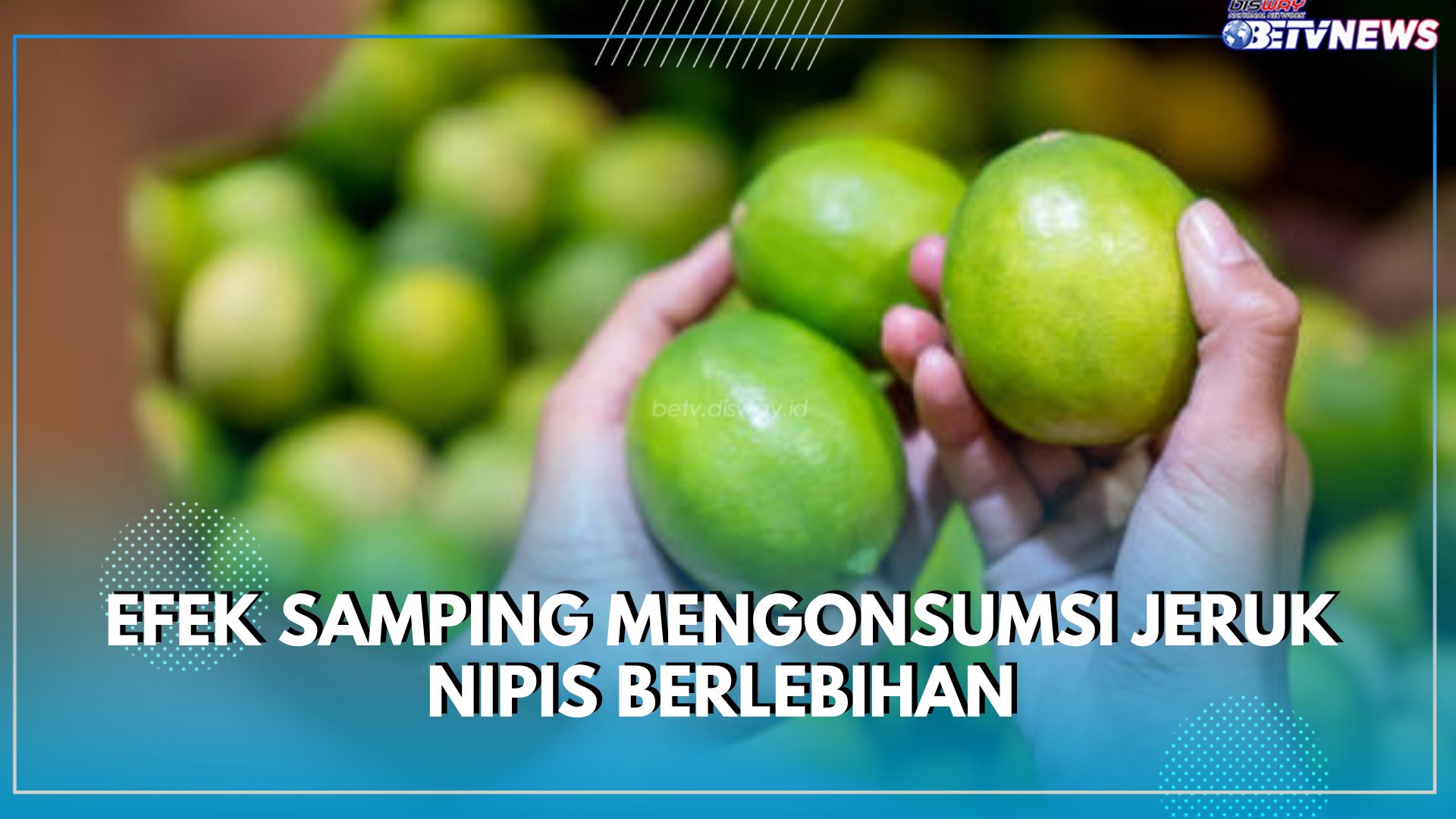 Picu Iritasi Lambung, Inilah 5 Efek Samping Mengonsumsi Jeruk Nipis Berlebihan