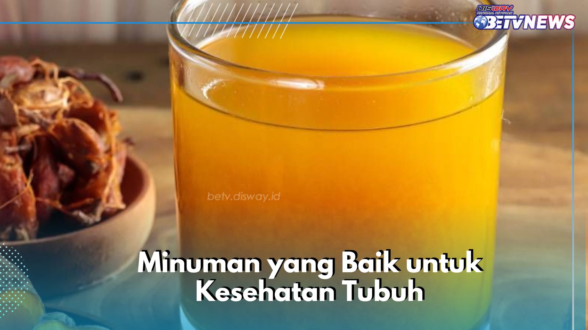 Minuman Ini Baik untuk Kesehatan, Coba Konsumsi Kunyit Asam, Tubuh Makin Hangat
