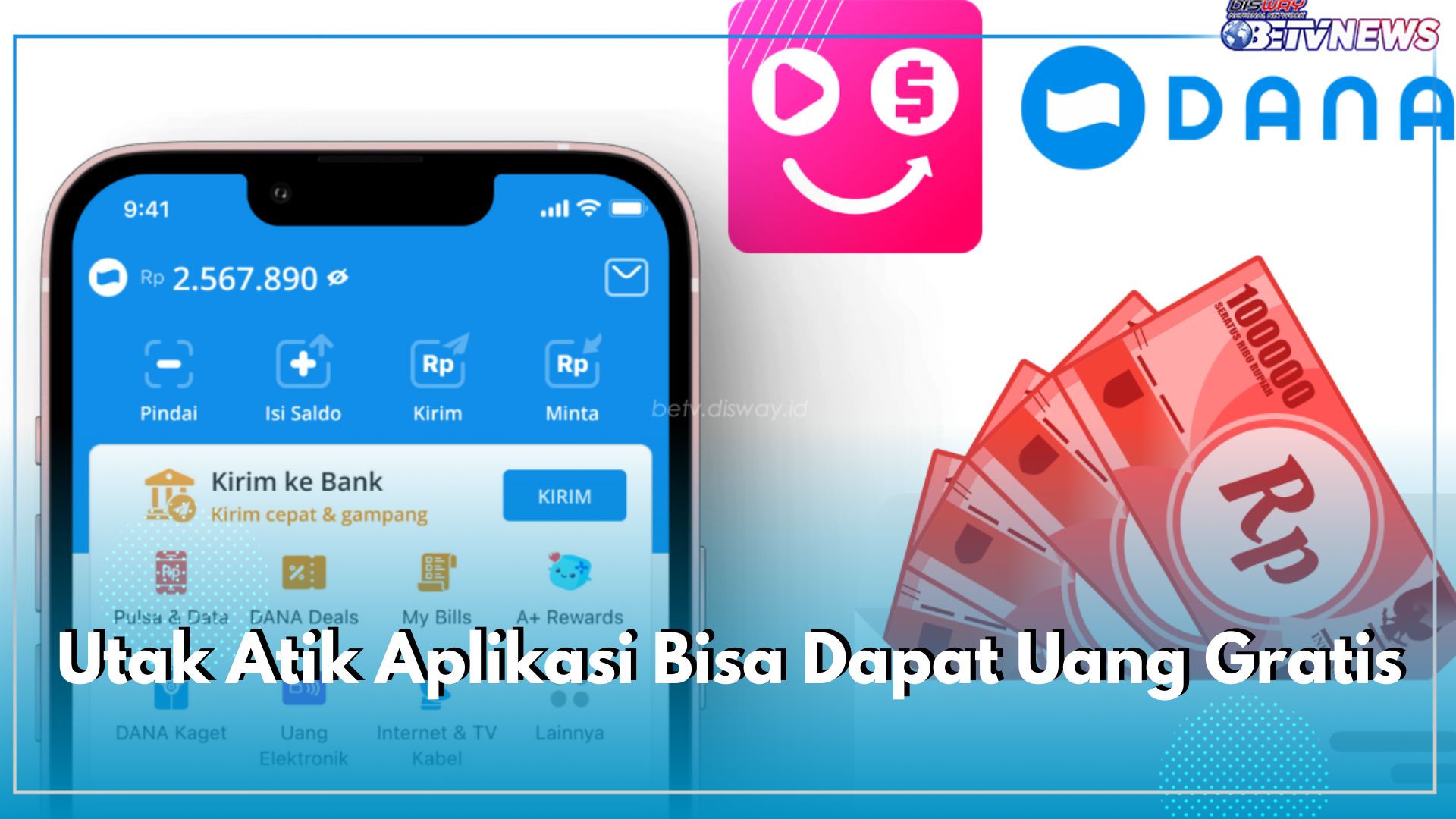 Utak Atik Aplikasi Bisa Dapat Uang Gratis? Coba Mainkan 3 APK Ini, Dijamin Terbukti Membayar Saldo DANA