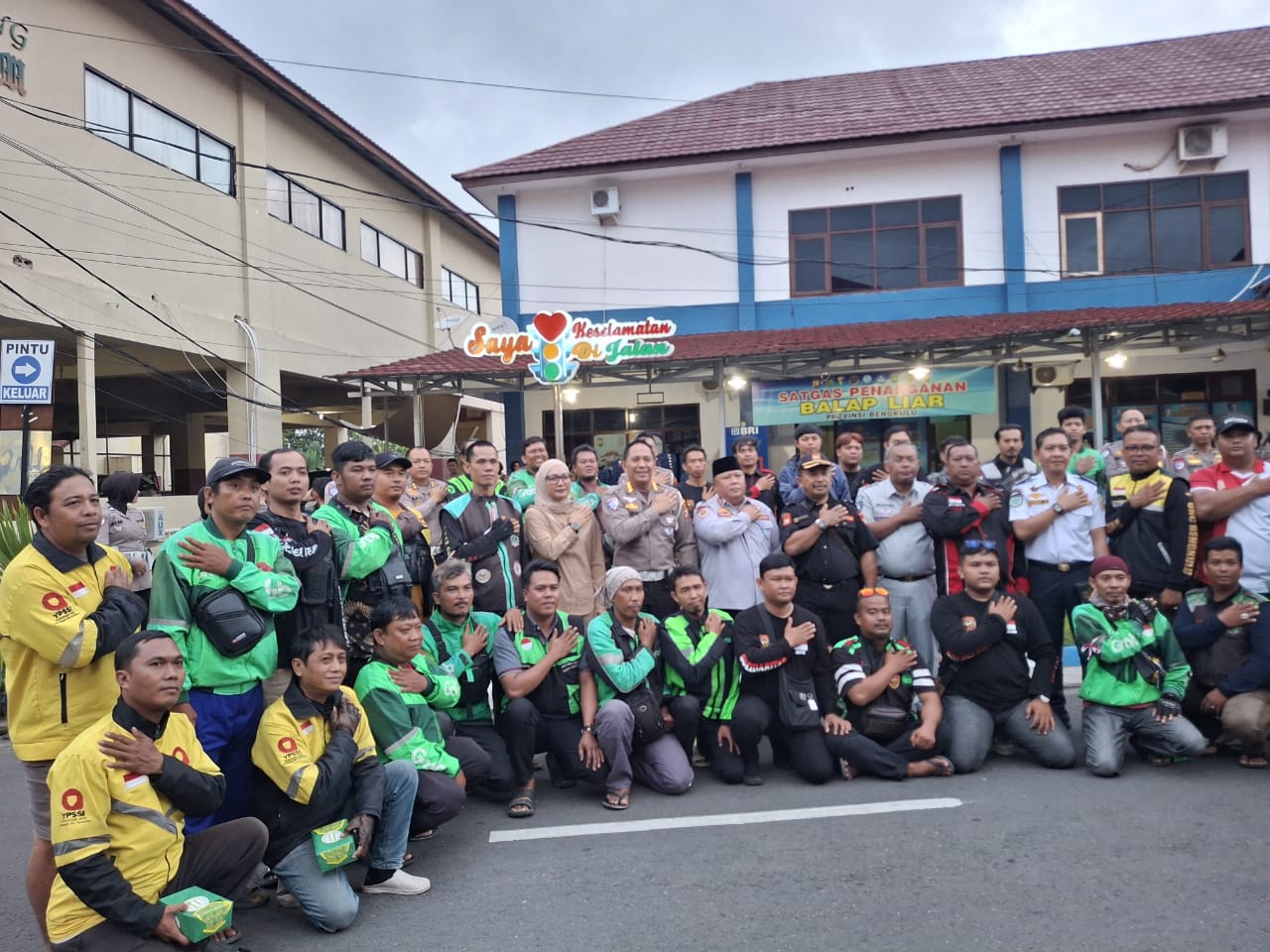 Solidaritas Untuk Affan, Polda Bengkulu Undang Ratusan Driver Ojol dan Ajak Sampaikan Aspirasi Secara Damai