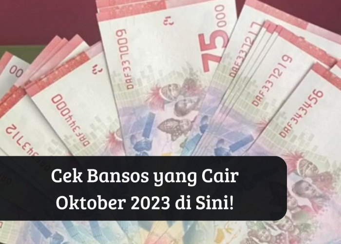 Rezeki Nomplok! 5 Bansos Ini Masih Cair ke Penerima Oktober 2023, Pastikan Namamu Termasuk, Ada BPNT dan PKH