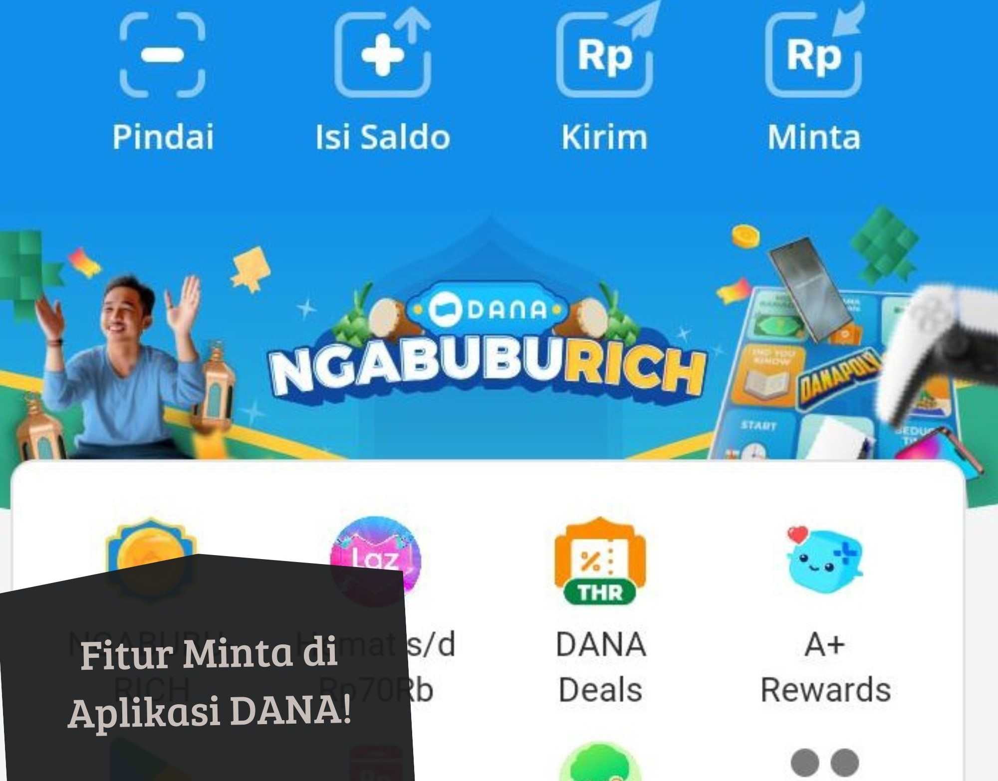 Mudah Tanpa Ribet, Bukan Pakai DANA PayLater, Coba Gunakan Fitur 'Minta' Ini! Auto Saldo Makin Bertambah