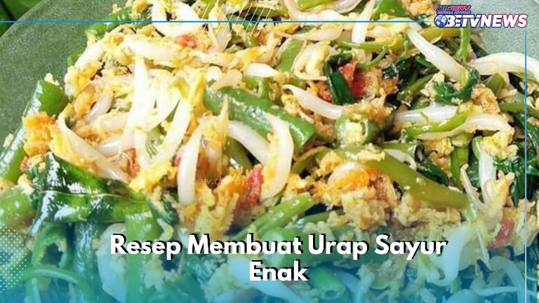 Cek, Resep Enak Urap Sayur yang Perlu Dicoba Hari Ini, Mudah Dibuat Tanpa Ribet