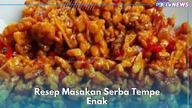 Masakan Simpel Serba Tempe, Enak dan Bikin Nagih, Cek Resep di Sini