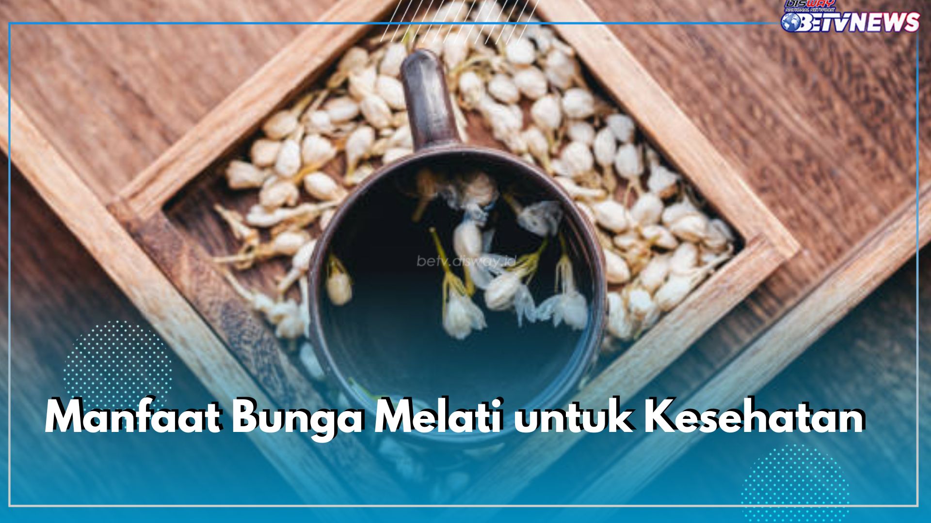 Wangi Aroma Terapi, Bunga Melati Punya 6 Manfaat Ini untuk Kesehatan, Salah Satunya Redakan Stres