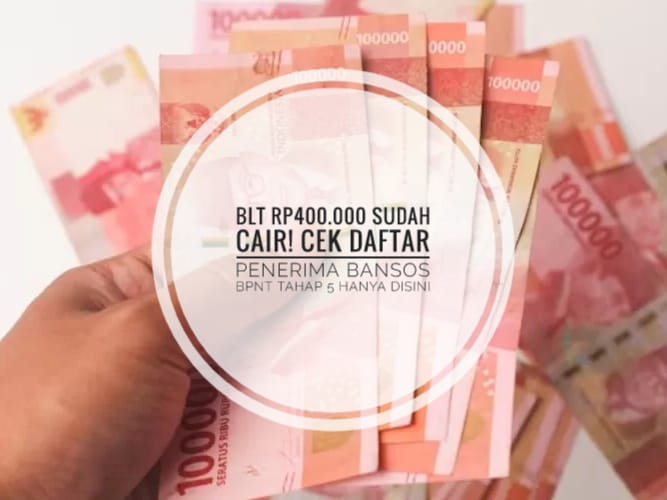 BLT Rp400.000 Sudah Cair! Cek Daftar Penerima Bansos BPNT Tahap 5 Hanya Disini