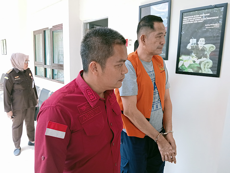 Tak Setor Pajak Selama 2 Tahun, Dirut PT Catur Pilar Ditahan Kejati Bengkulu