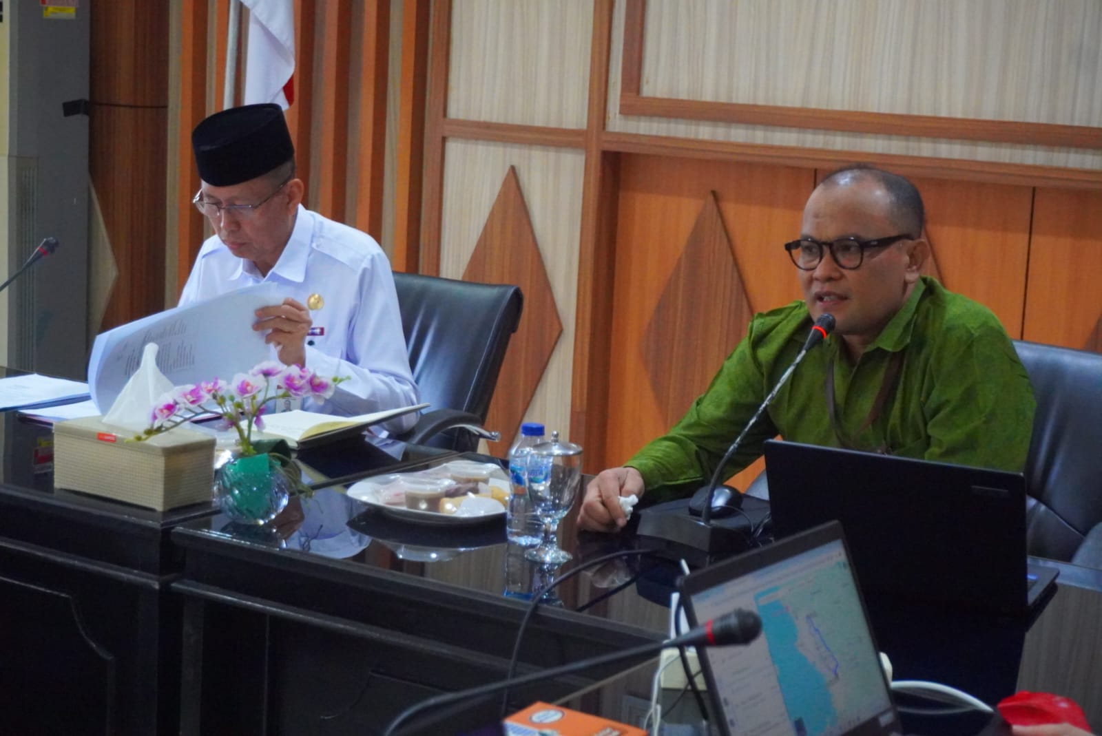 KPK Beri Catatan Pelayanan Barang dan Jasa serta Perizinan di Lingkup Pemprov Bengkulu 
