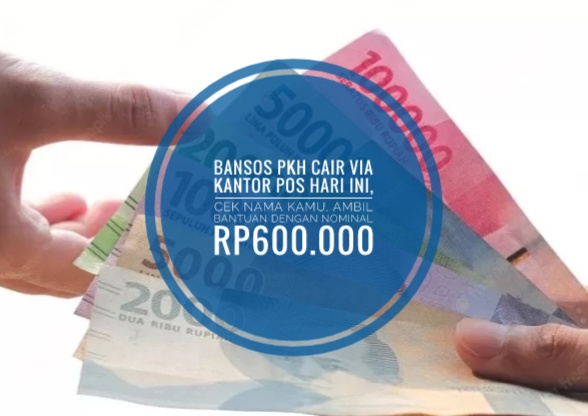 Bansos PKH Cair Via Kantor Pos Hari Ini, Cek Nama kamu, Ambil Bantuan dengan Nominal Rp600.000