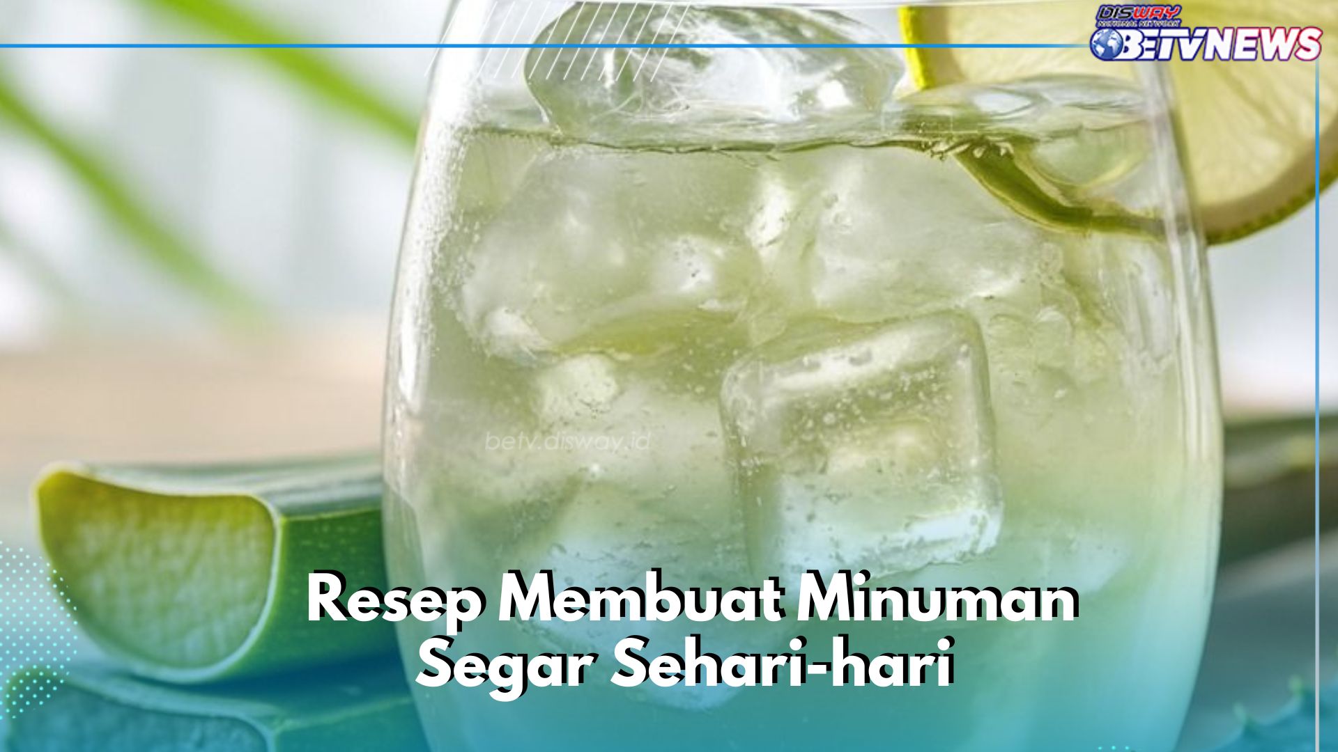Cek di Sini! Resep Membuat Minuman Segar, Enak dan Bisa Dinikmati Sehari-hari