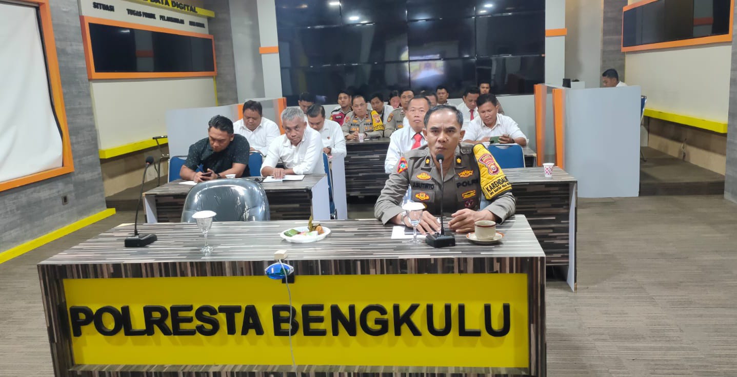 Polresta Bengkulu Gelar Operasi Pekat Nala II 2024 Selama 15 Hari, Ini Sasarannya 