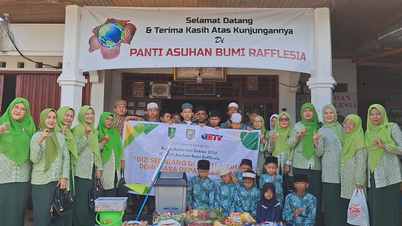 Pelaksanaan Bulan Bakti 2026, IIDI Bengkulu Berbagi untuk Santri dan Panti Asuhan