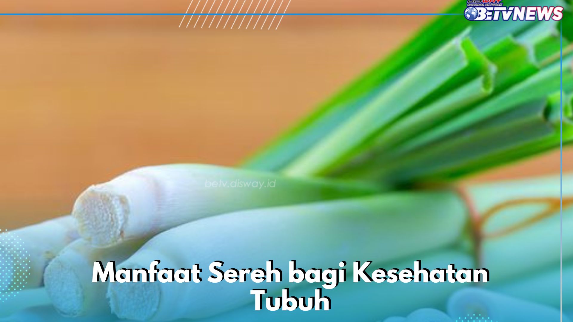 Mengatasi Hidung Tersumbat, Ini Manfaat Sereh yang Aman untuk Kesehatan Tubuh