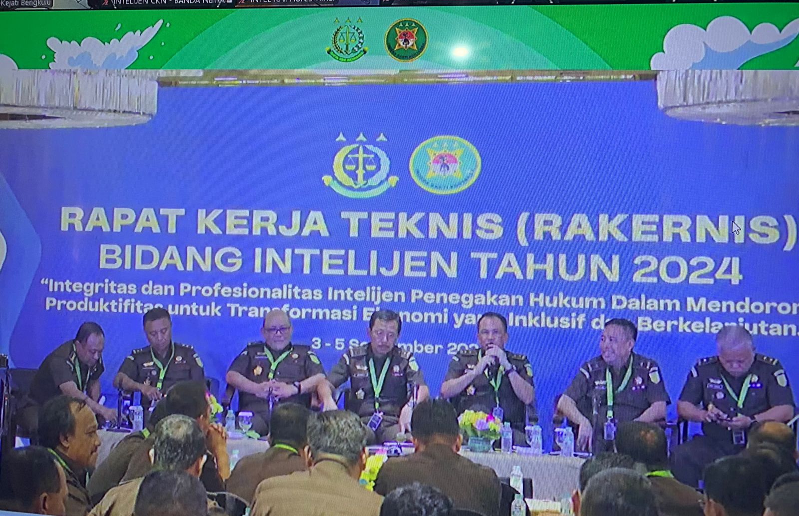 Kejati Bengkulu Sabet Peringkat ke-2 Bidang Intelijen dalam Penyerapan Anggaran pada Rakernis 2024