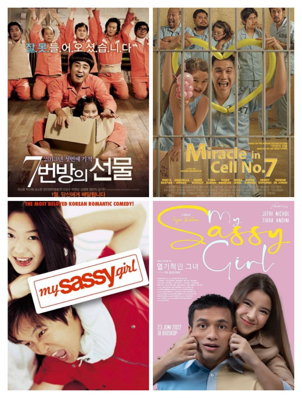 6 Rekomendasi Film Korea yang Diremake Versi Indonesia, Ada Miracle In Cell No 7, Cocok Temani Libur Panjang