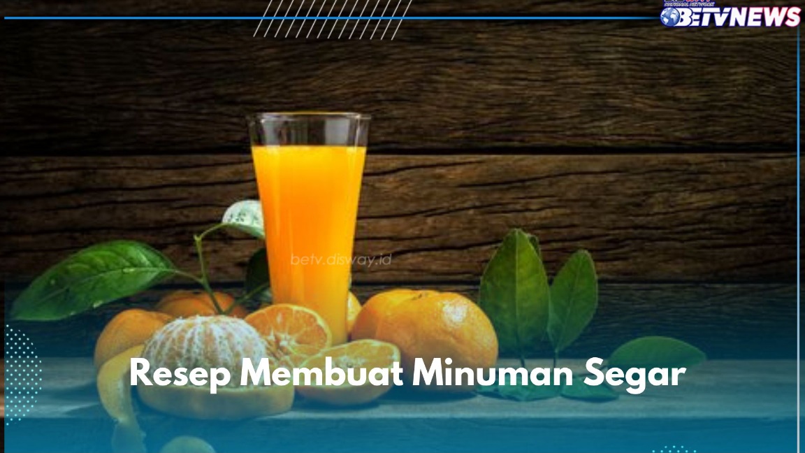 Cobain 5 Resep Minuman Segar dan Nikmat Ini, Ada Jus Jeruk Yoghurt hingga Susu