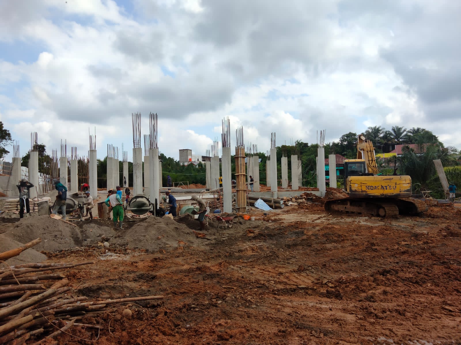 Pembangunan Gedung Perpusda Seluma 3 Lantai Selesai Akhir Tahun Ini