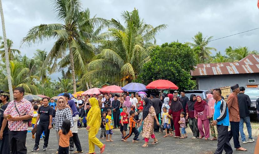Sempat Diguyur Hujan, Festival Pencak Serawai II Kabupaten Seluma 2023 Berlangsung Meriah