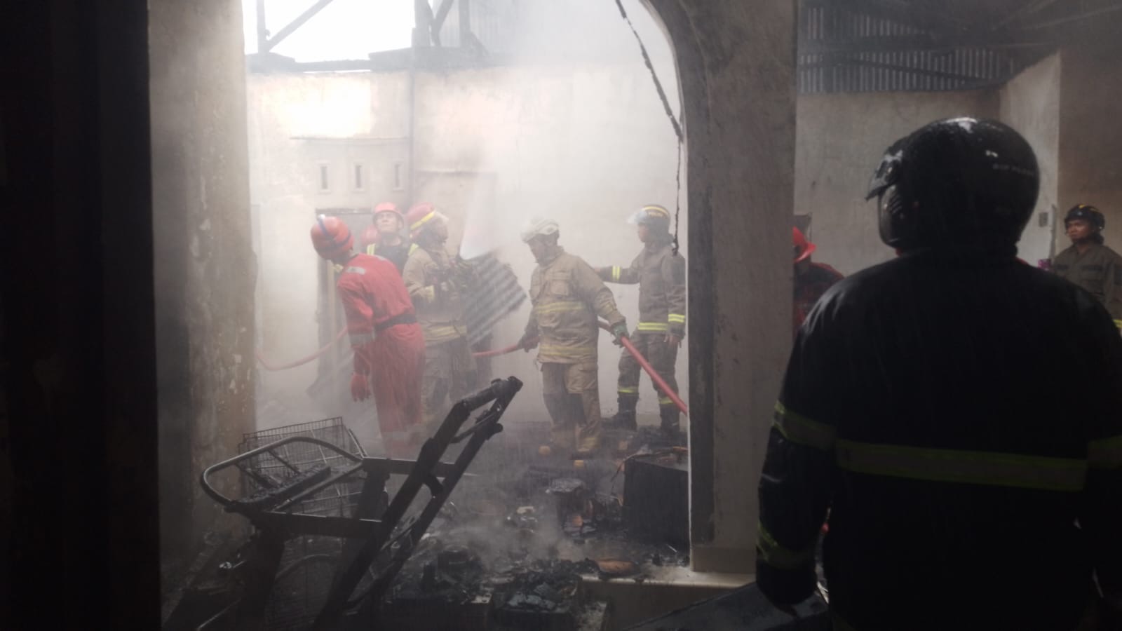 Rumah di Sumur Dewa Ludes Terbakar, Diduga Dipicu Cekcok Pasutri