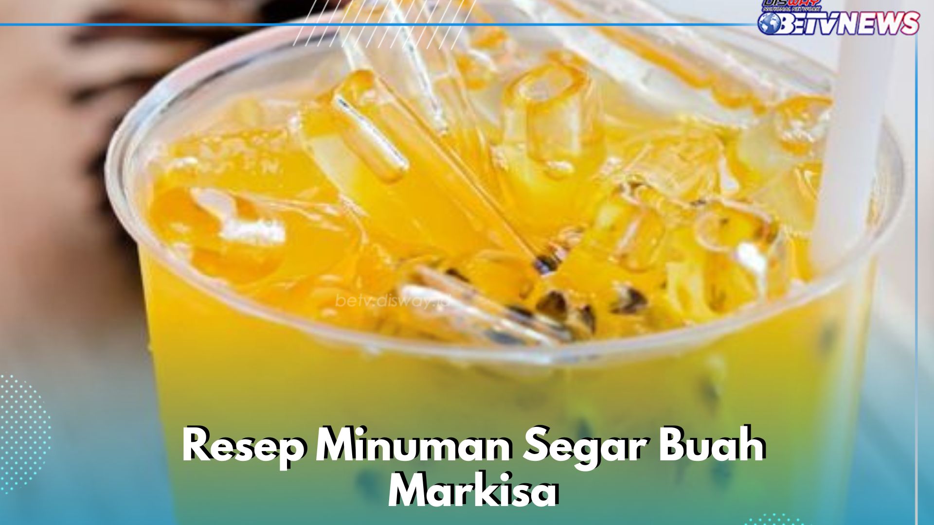 Minuman Segar Markisa Ini Enak dan Bikin Nagih, Cobain Resep Olahannya Sekarang